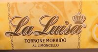 Torrone morbido al limoncello la Luisa