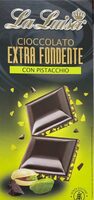 Cioccolato extra fondente con pistacchio