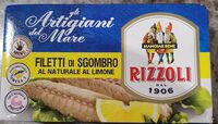 Filetti di sgombro al naturale al limone
