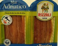 Filetti di alici in olio di oliva
