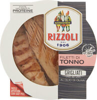 Filetti di tonno grigliati in olio di oliva