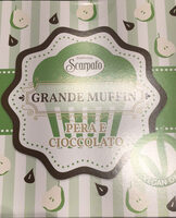 Grande Muffin Pera E Cioccolato