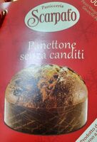 Panettone senza canditi Scarpato