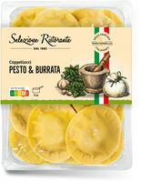 Selezione ristorante cappellacci pesto burrata 250g