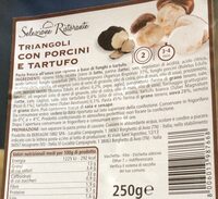 Triangoli con porcini e tartufo