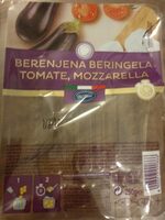 Tortellini berenjena mozzarella tomate