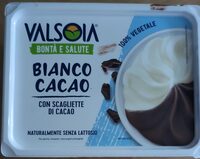 Il gelato bianco cacao