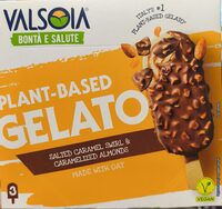 Plant-based gelato salted caramel
