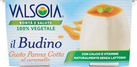 Il budino gusto panna cotta al caramello