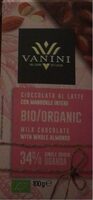 Cioccolato al latte con mandorle