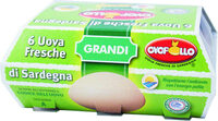 Uova allevate a terra grandi