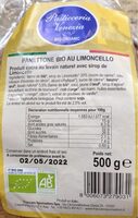 Panettone bio Limoncello