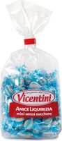 Mini caramelle anice e liquirizia senza zucchero
