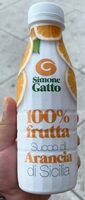 100% frutta succo di arancia di Sicilia