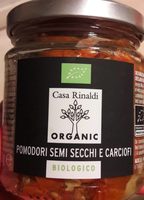 Pomodori semi secchi e carciofi