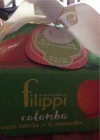 Colomba mela e cannella