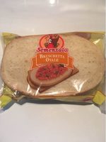 Bruschetta ovale