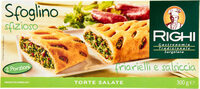 Torte salate sfoglino sfizioso friarielli e salsiccia