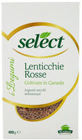 Lenticchie Rosse coltivate in Canada