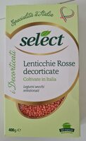 Lenticchie Rosse Decorticate