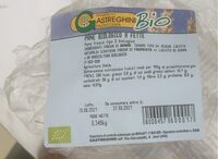 Pane biologico a fette
