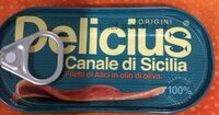 Canale di Sicilia Filetti di alici in olio d’oliva