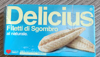 Filetti di sgombro al naturale