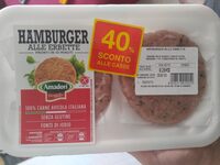 Hamburger alle erbette