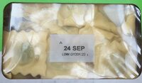 Spinach and ricotta ravioli