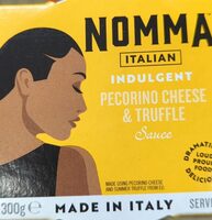 Indulgent pecorino cheese and truffle sauce