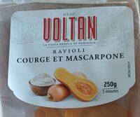 Ravioli courge et mascarpone