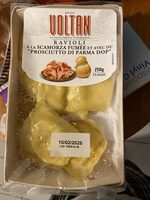 Ravioli with Scamoza and Prosciuto