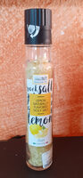Lemon naturally flavored sicily salt