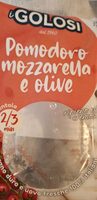 Triangoli pomodoro mozzarella e olive