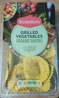 Grilled vegetables organic Ravioli