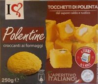 Polentine croccanti ai formaggi
