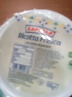 Ricotta fresca con latte di pecora