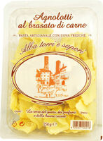Agnolotti al brasato di carne alba torri & sapori