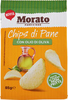 Chips di pane con olio di oliva