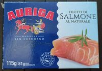 Filetti di salmone al naturale