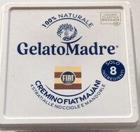 Cremino Fiat Majani Gelato Madre Nocciole Mandorle