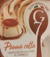 Gelato lavorato a mano G7 panna cotta