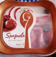 Spagnola con ciliegie candite