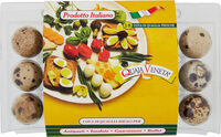 Uova di quaglia fresche