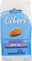 Liberi mandorle tostate senza sale aggiunto