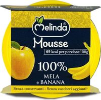 Mousse mela banana