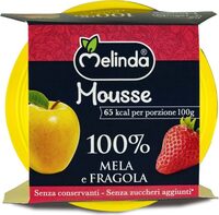 Mousse mela fragola