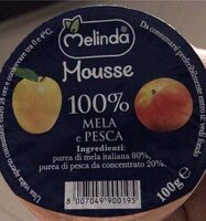 Mousse mela e pesca