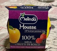 Melinda mousse mela golden e frutti di bosco