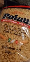 Pasta Tubettini N 25 KG 1, Sacchetto